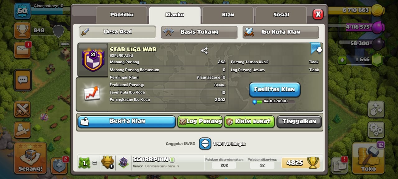Clans COC Level 21
