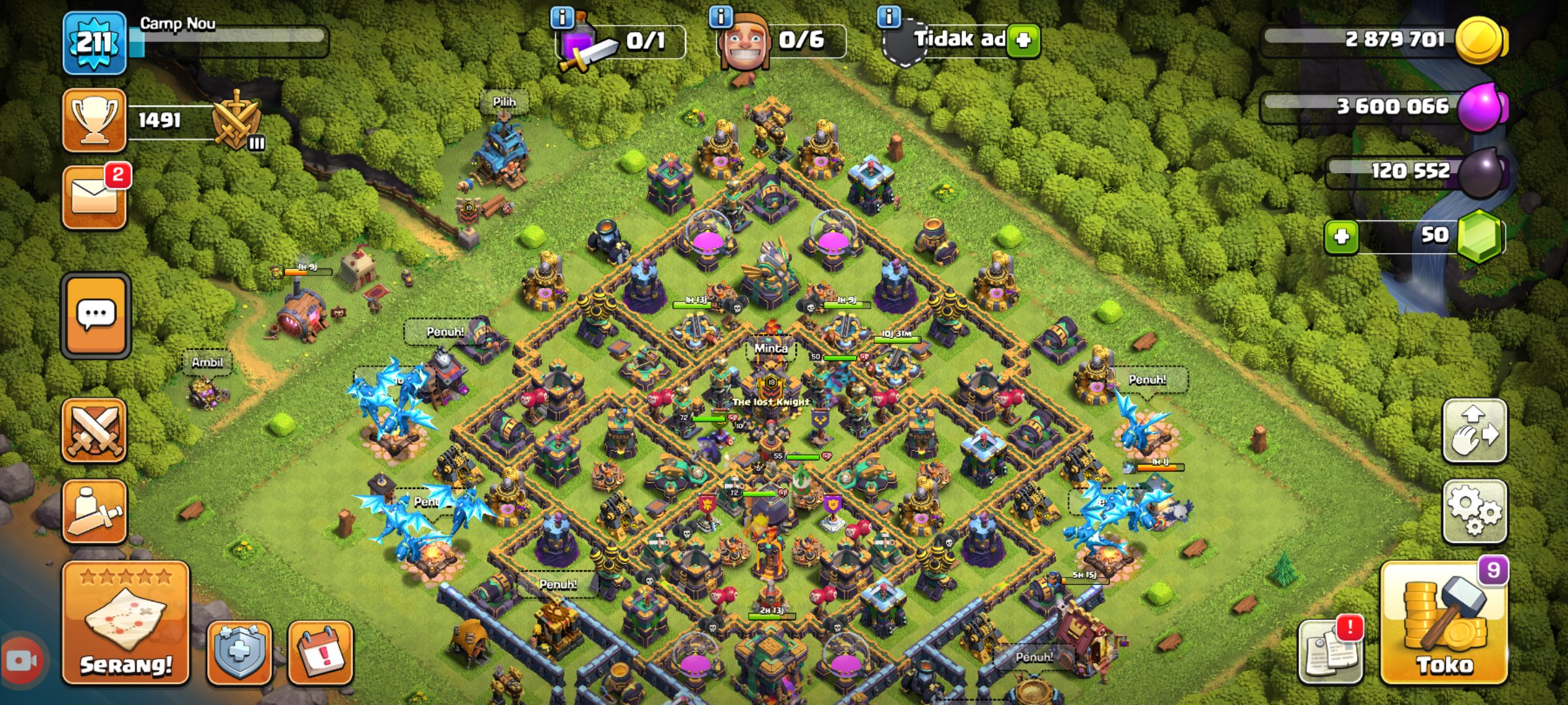 Th 14 Full tinggal wall