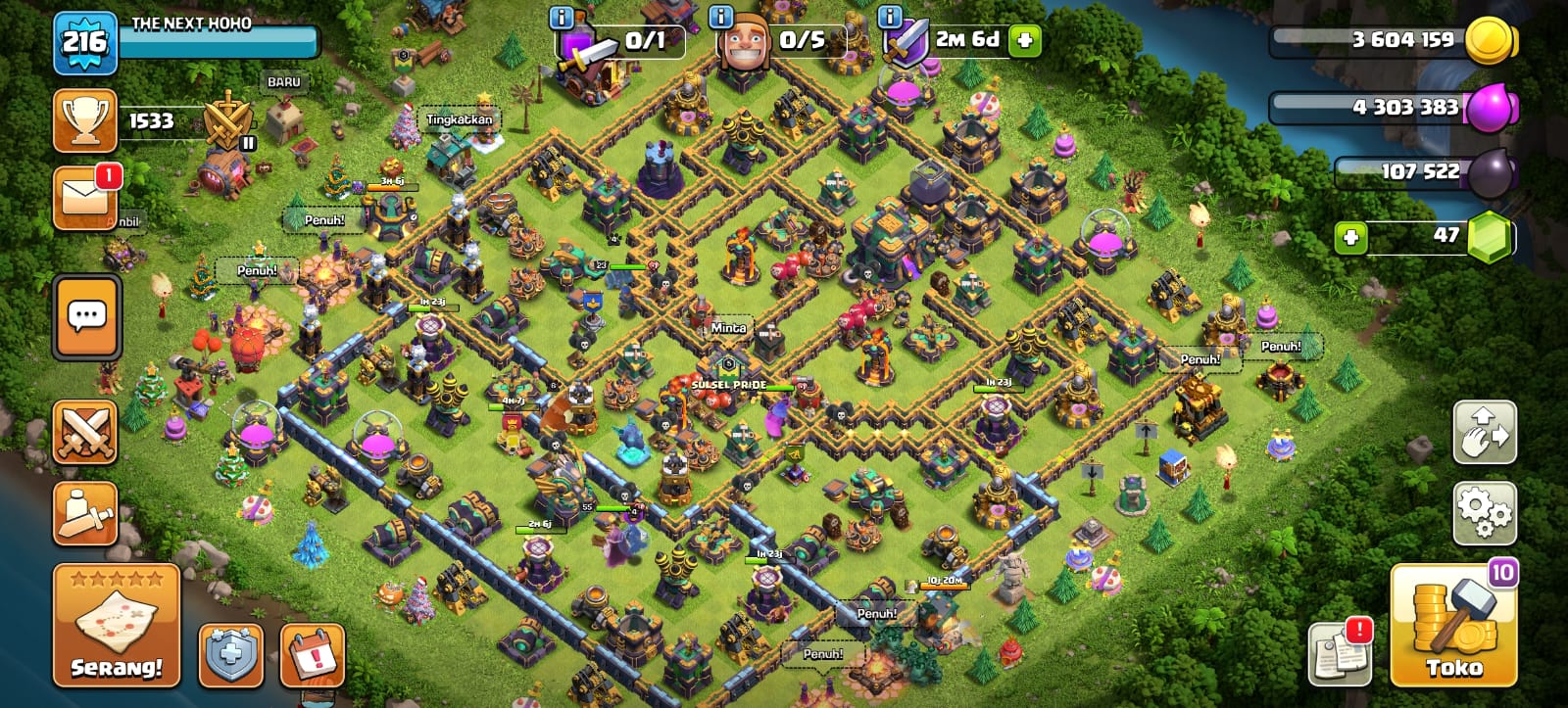coc th 14 semi max