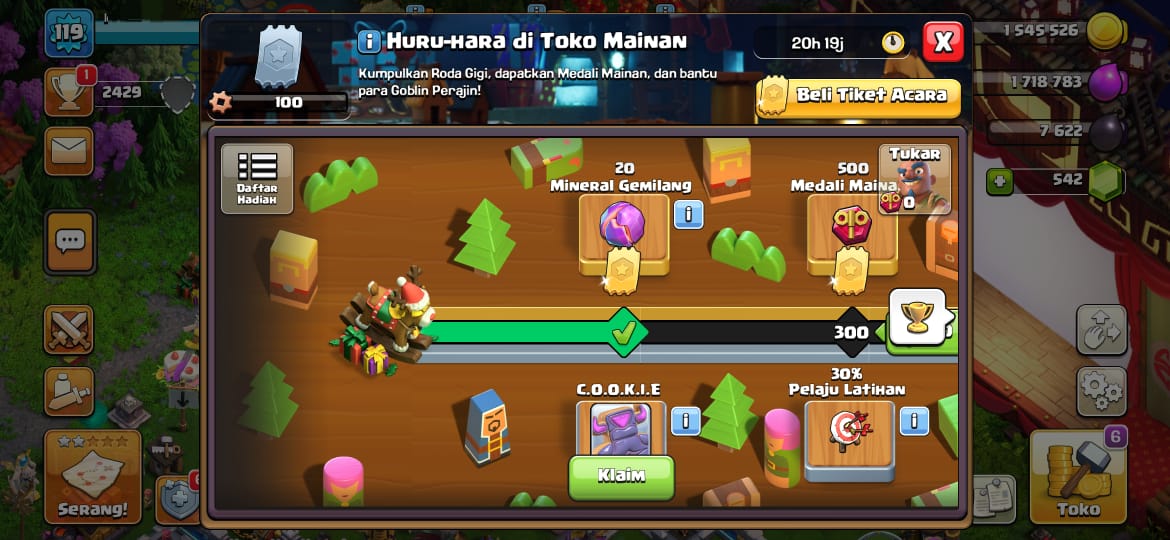 JOKI EVENT TERBARU SAMPAI DAPAT SKILL TERBARU