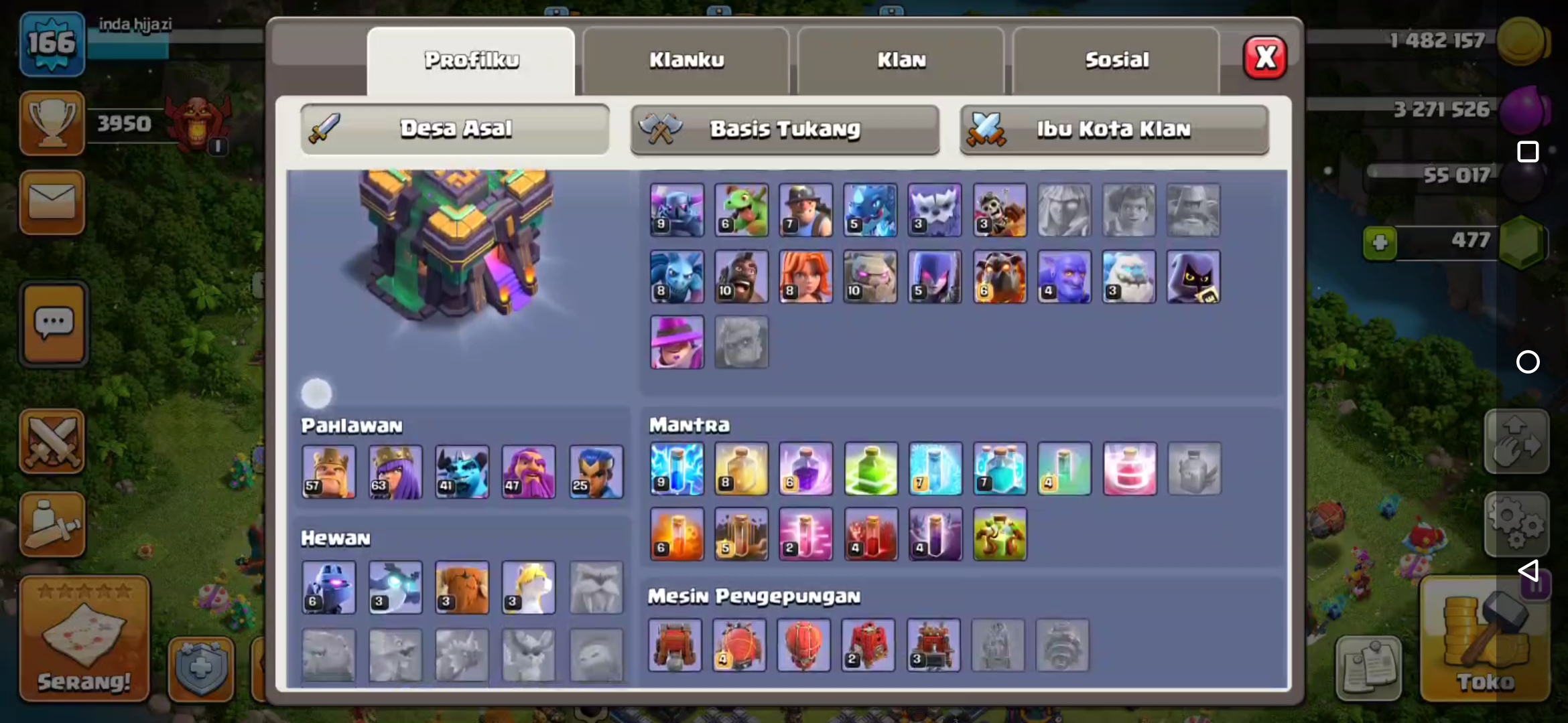 Akun COC TH 14