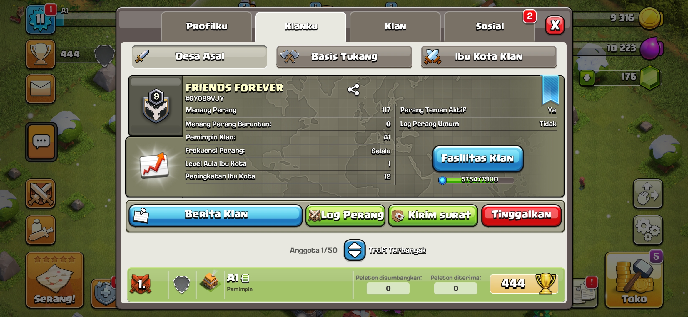 CLAN LEVEL 9 MURAH