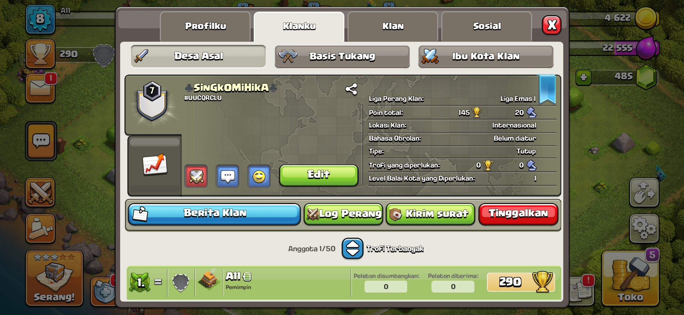 CLAN LEVEL 7 MURAH MERIAH