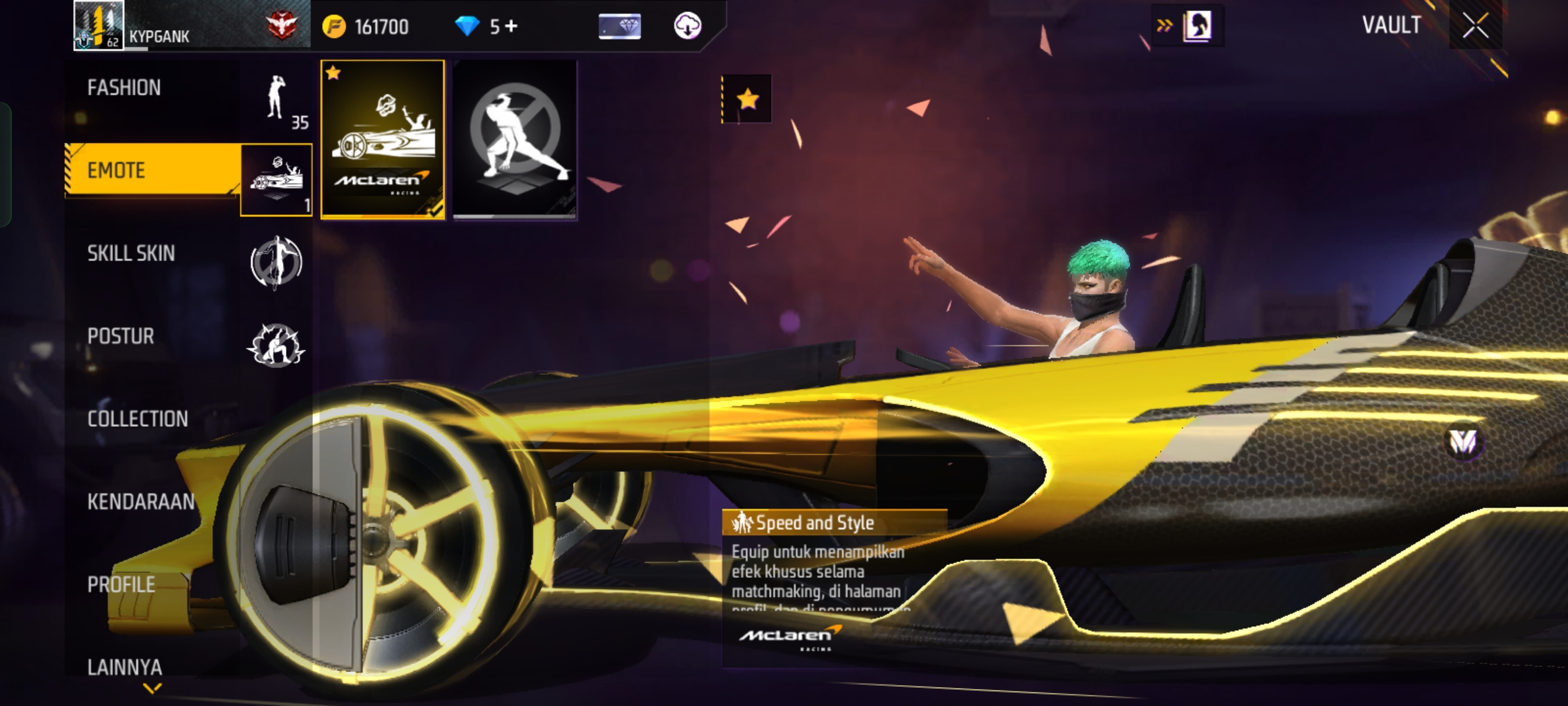 Akun Free Fire Old Sultan