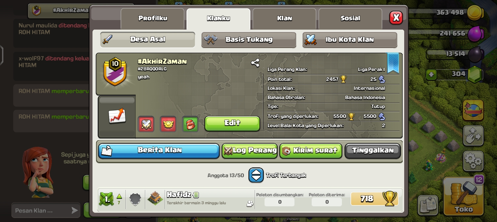 Klan lvl 10