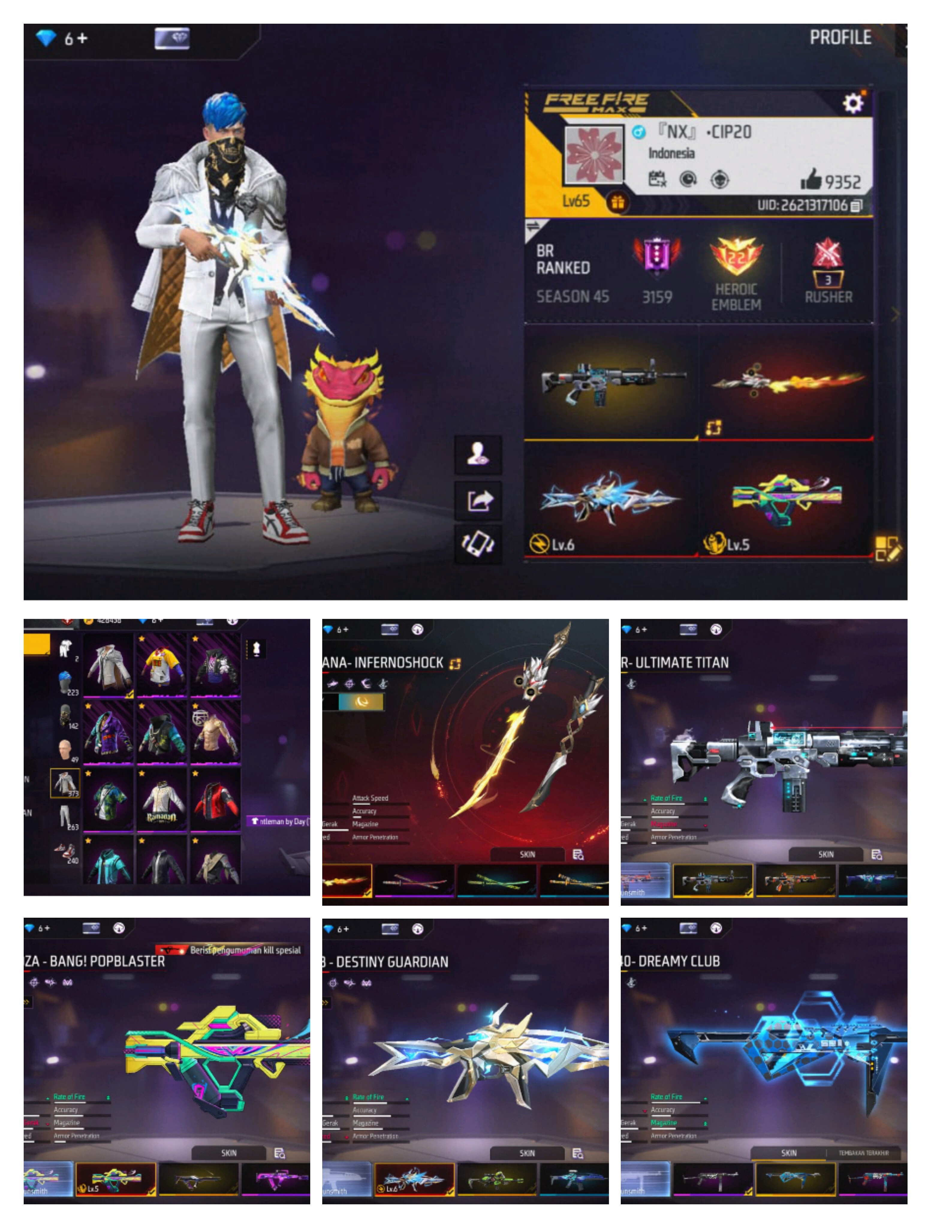 JUAL AKUN FF