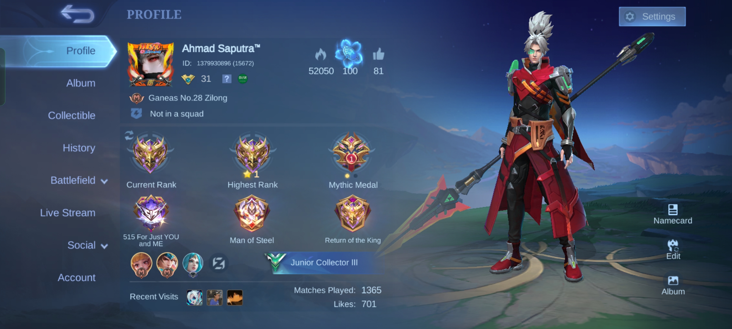 Jual aj akun mlbb