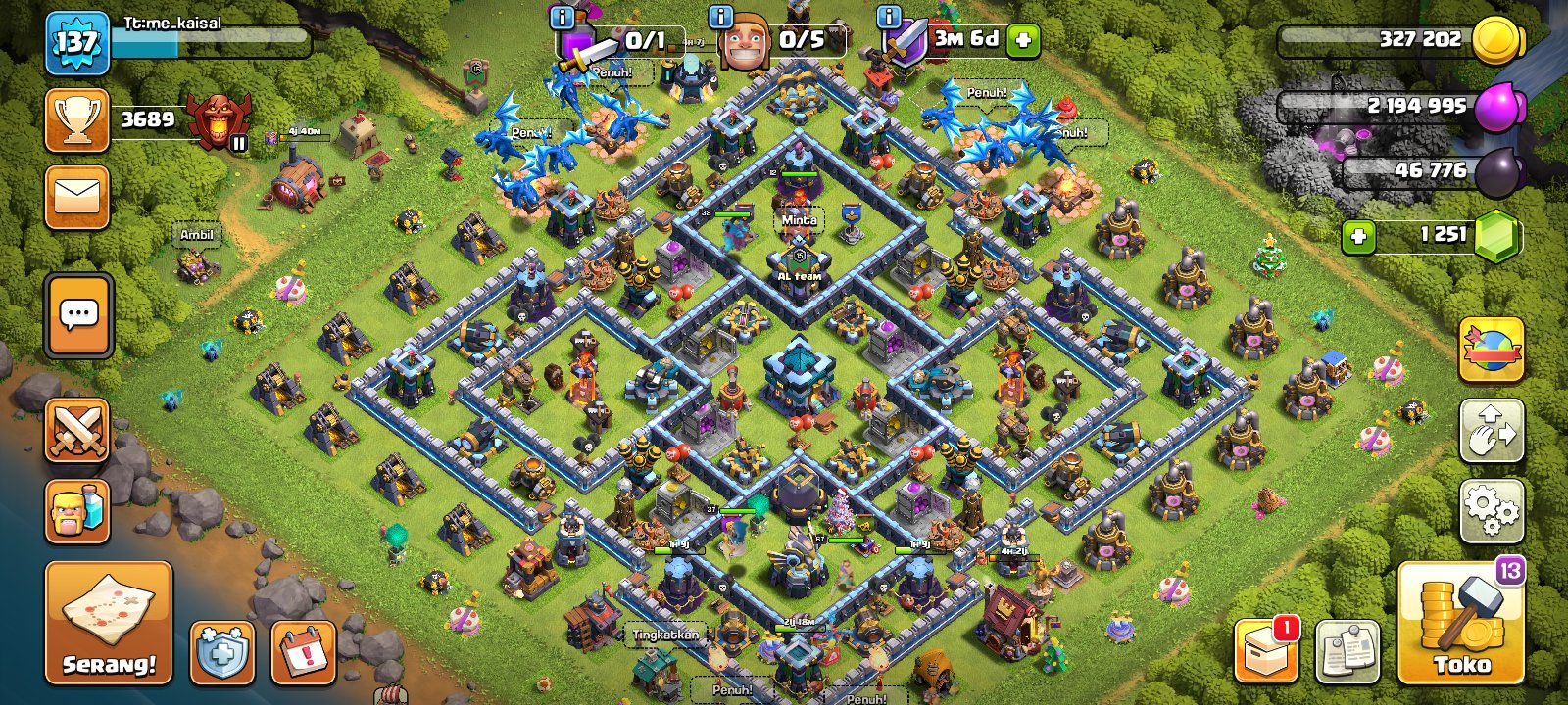 Coc th 13 minimax(60%)
