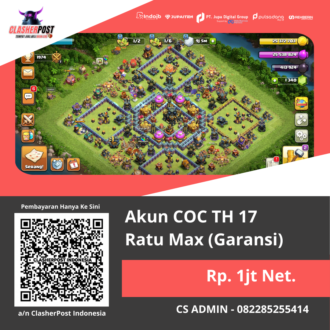Akun COC TH17