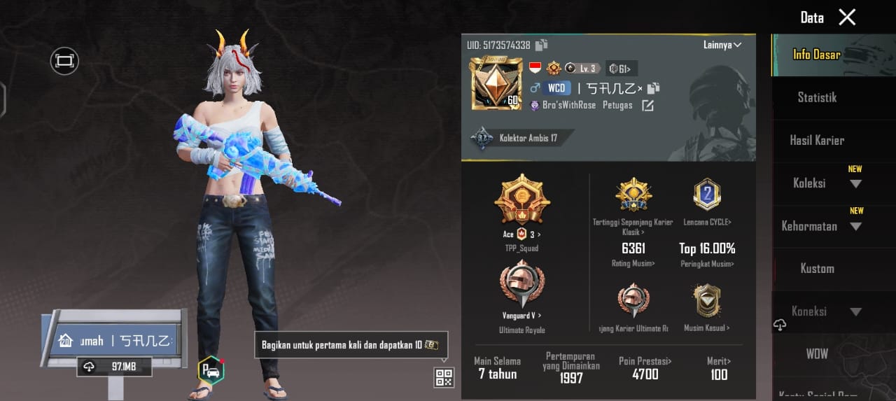 JUAL AKUN PUBG