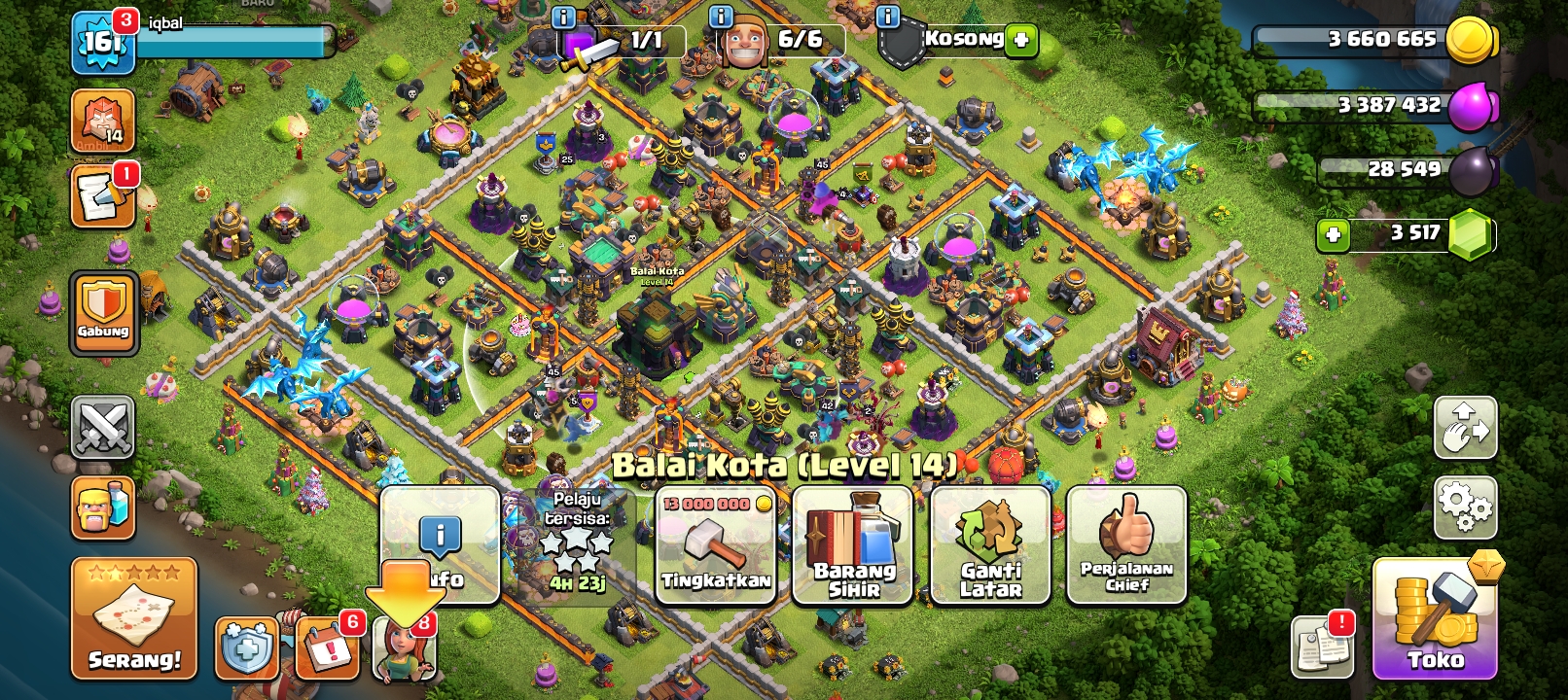 Akun coc th 14 prematur