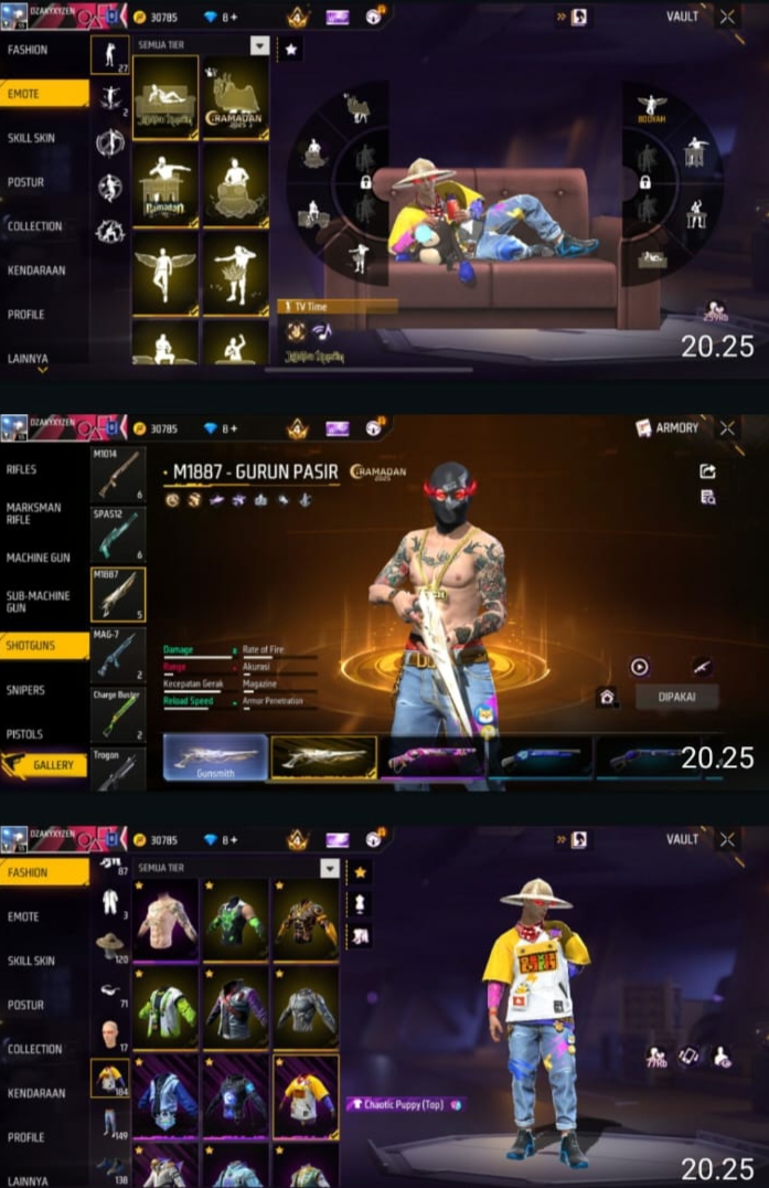 Free fire spek SD/SMP