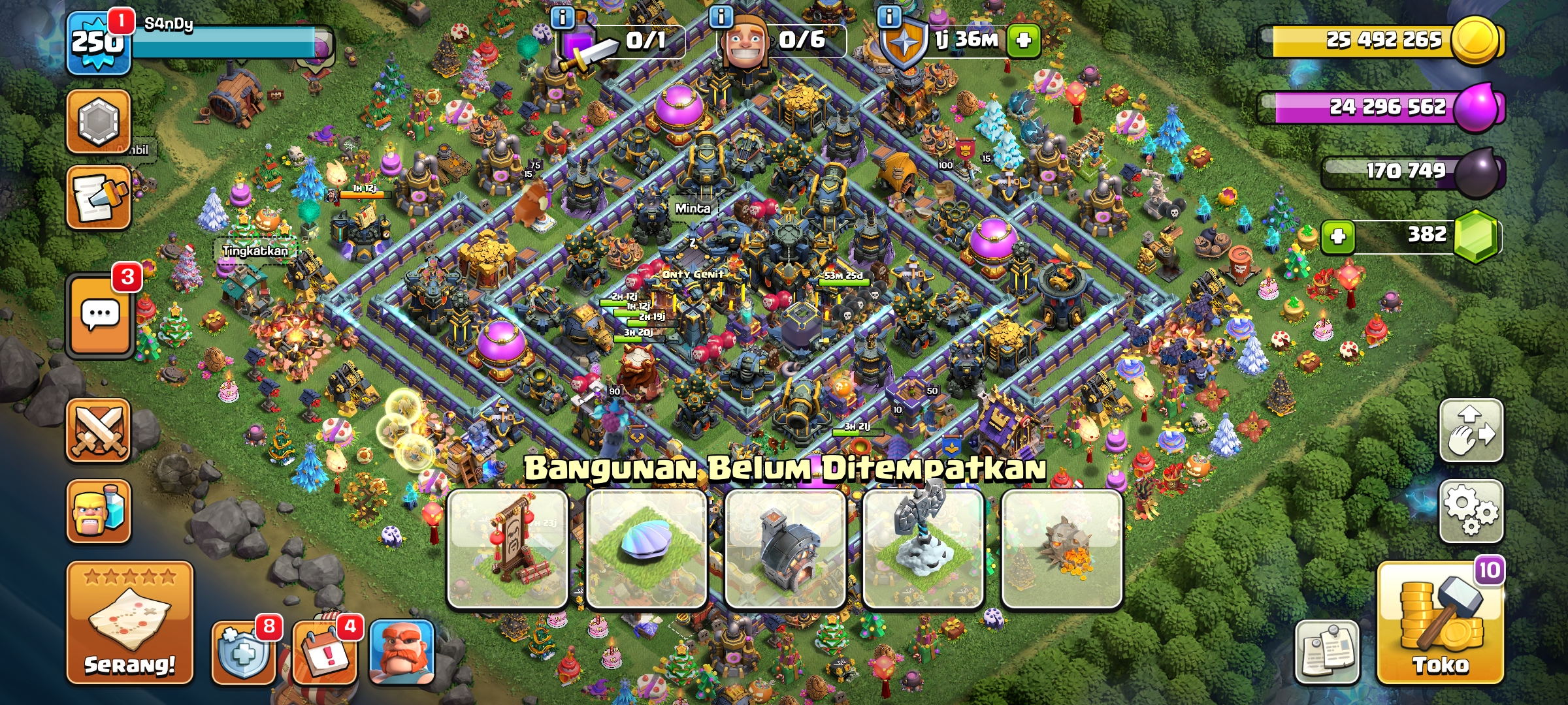 Akun COC pemilik pertama