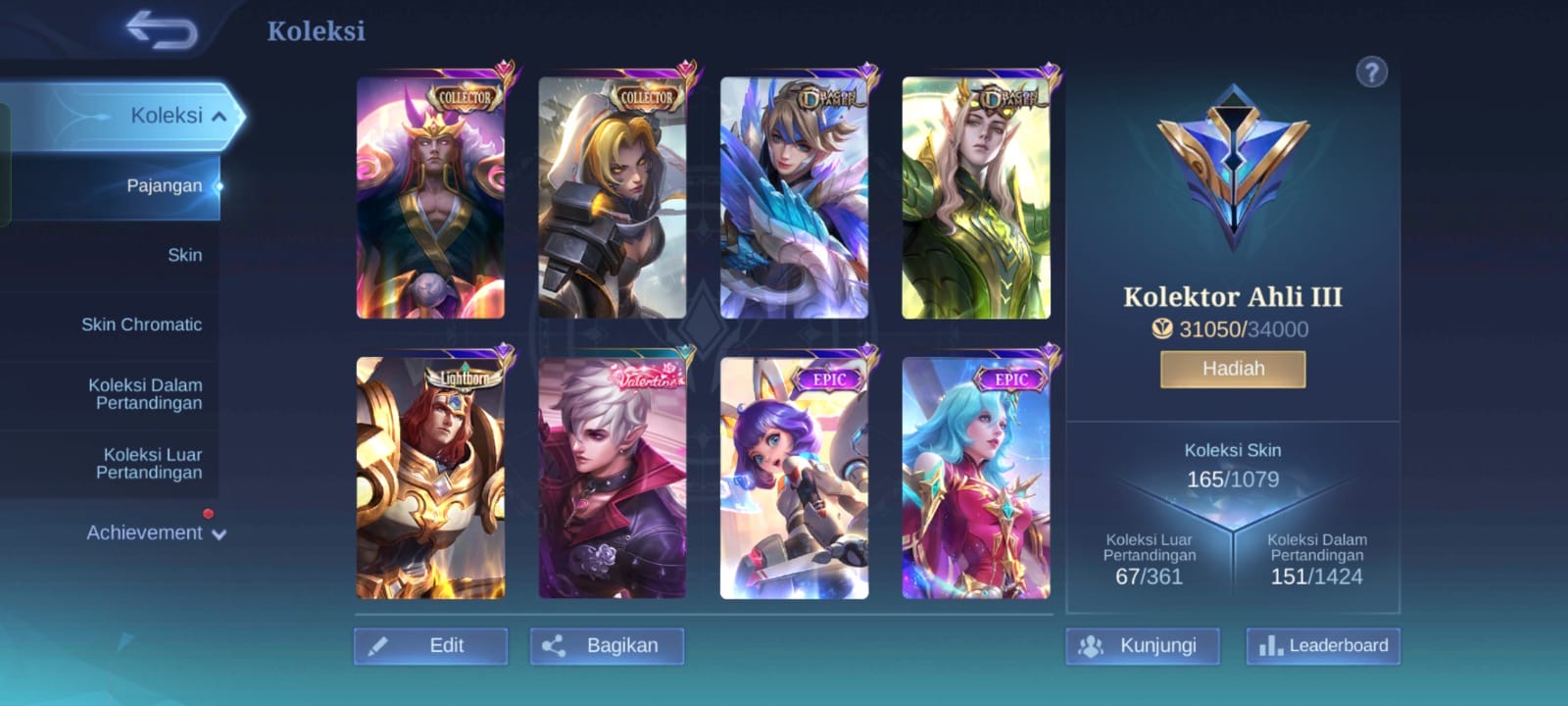 ML 2 skin kolektor