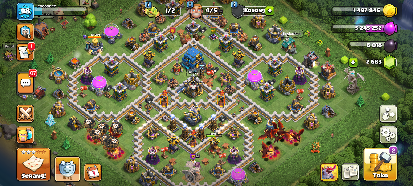 Akun clash of clans