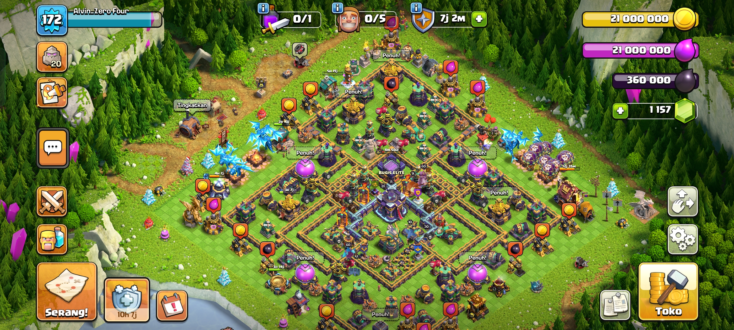 Akun COC TH 15