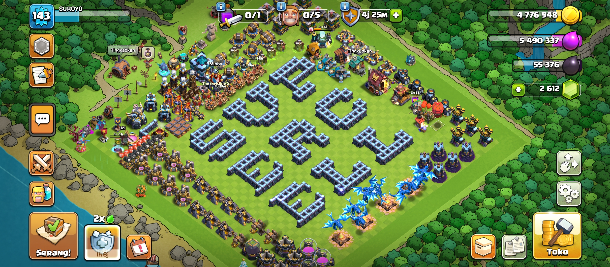 Akun COC TH 13