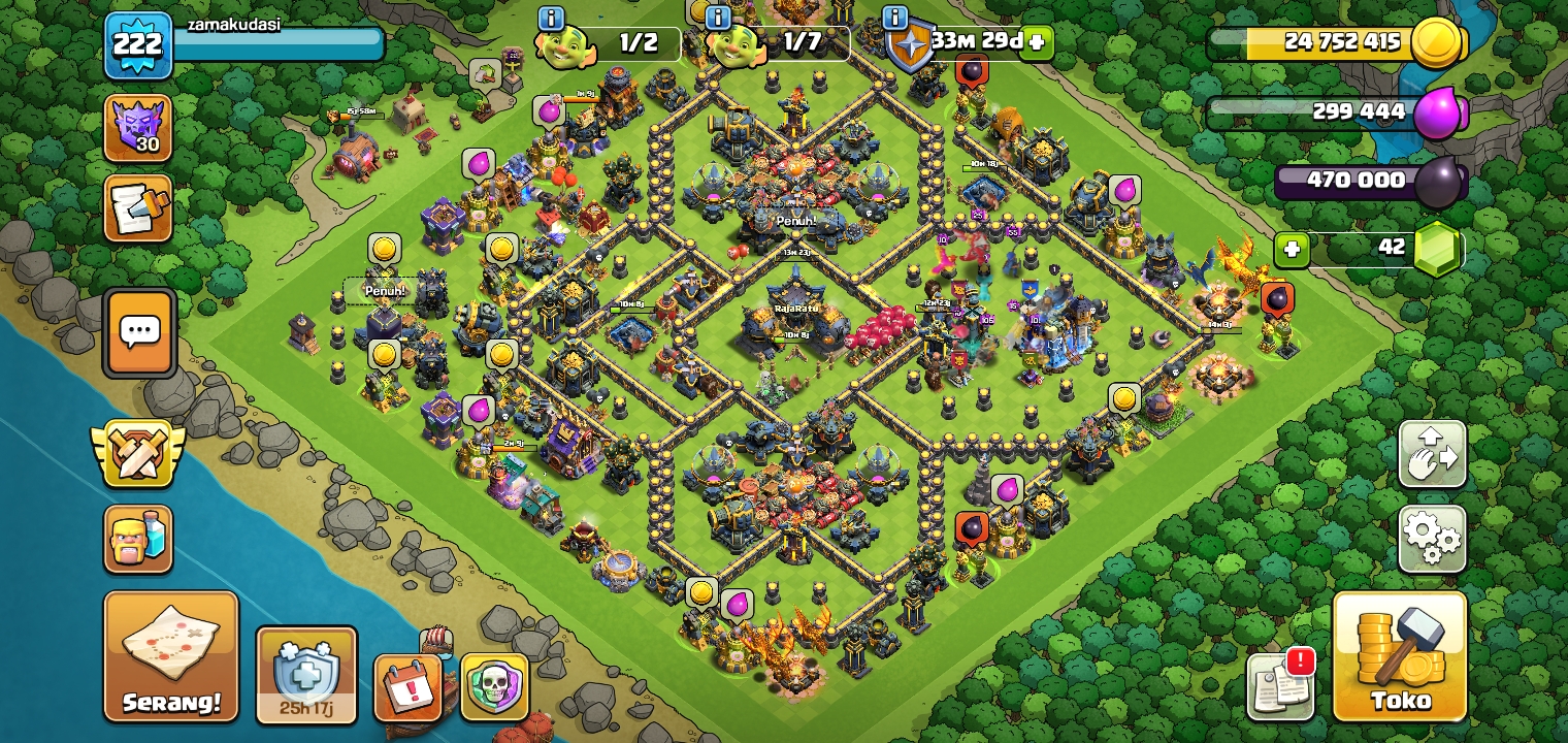 Akun coc th 18 murah