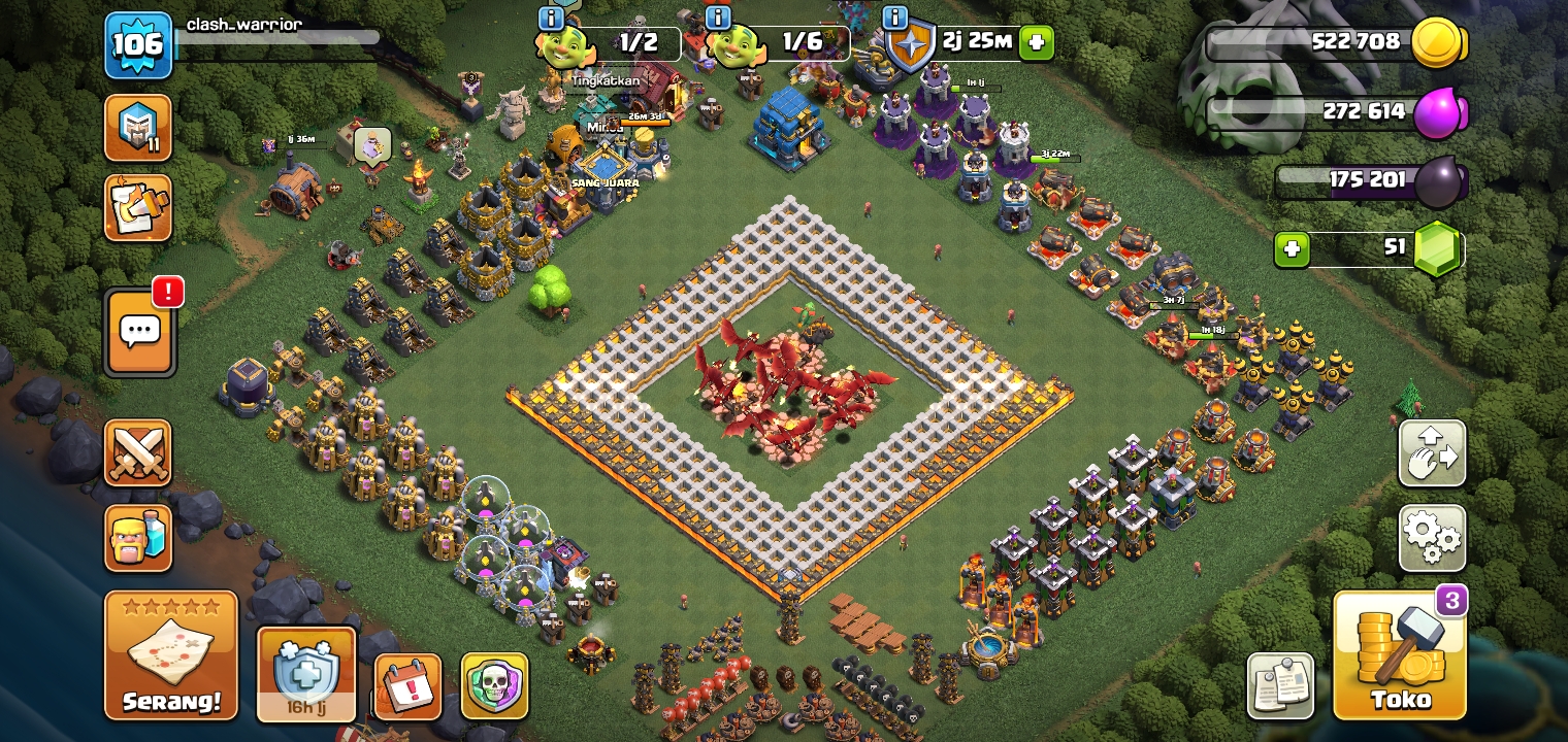 Akun COC th12