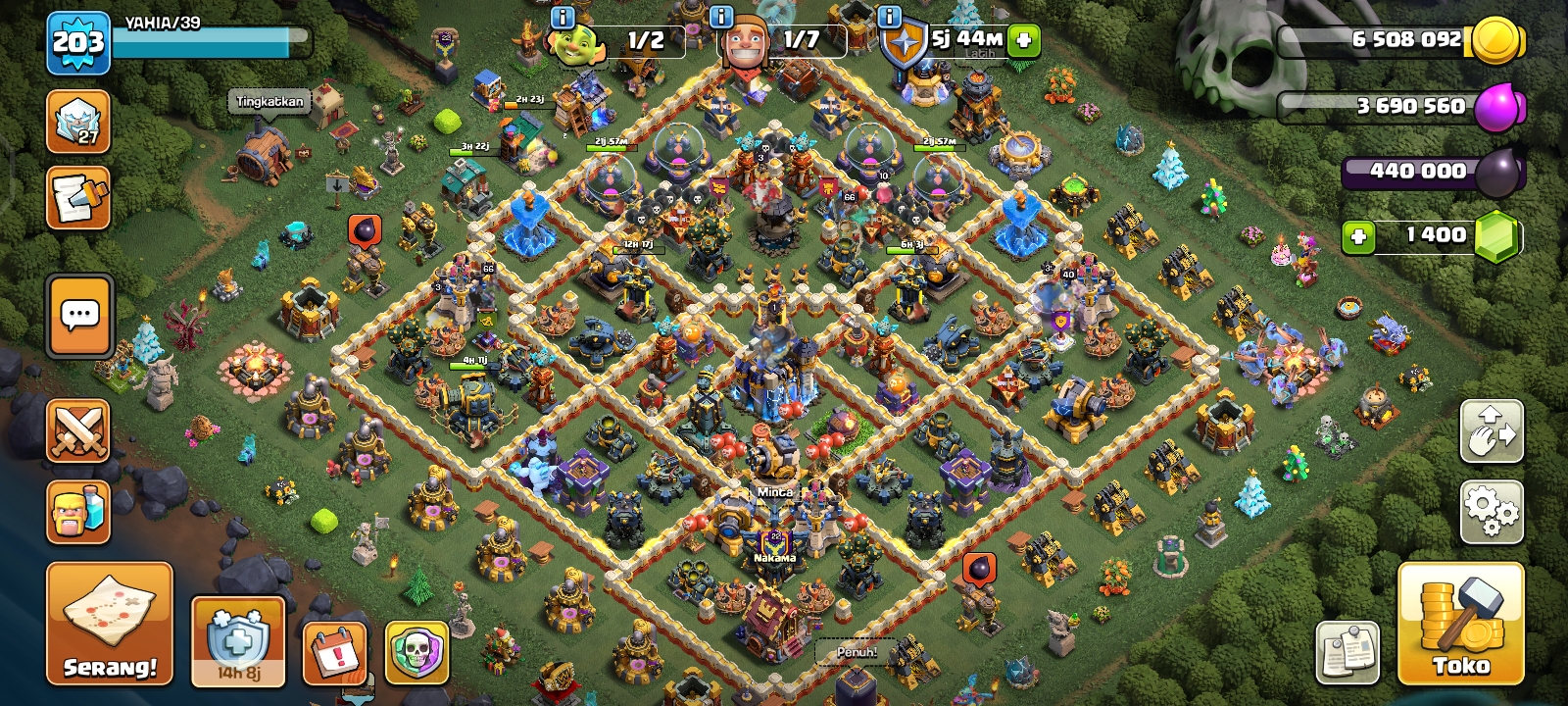Coc th 18 semi max