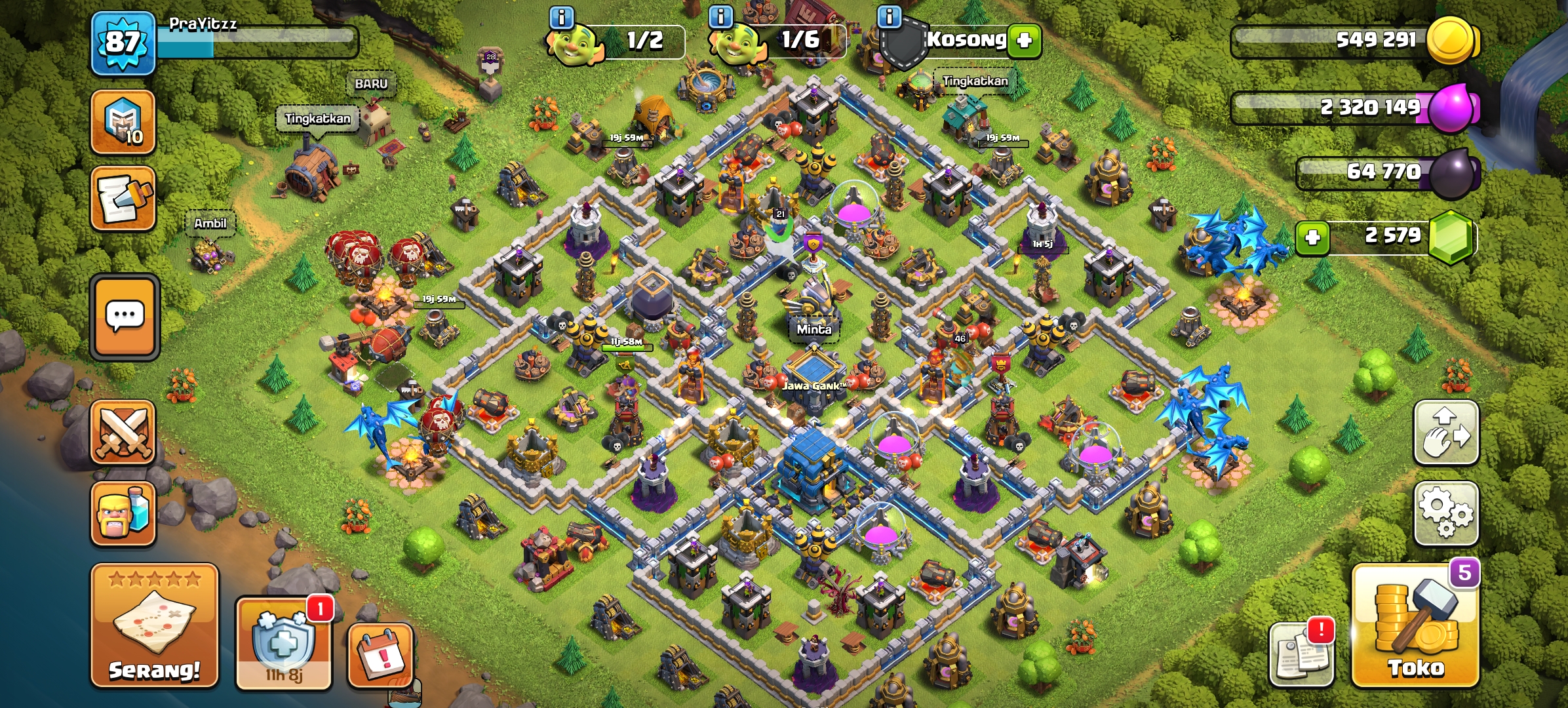 AKUN COC GACOR