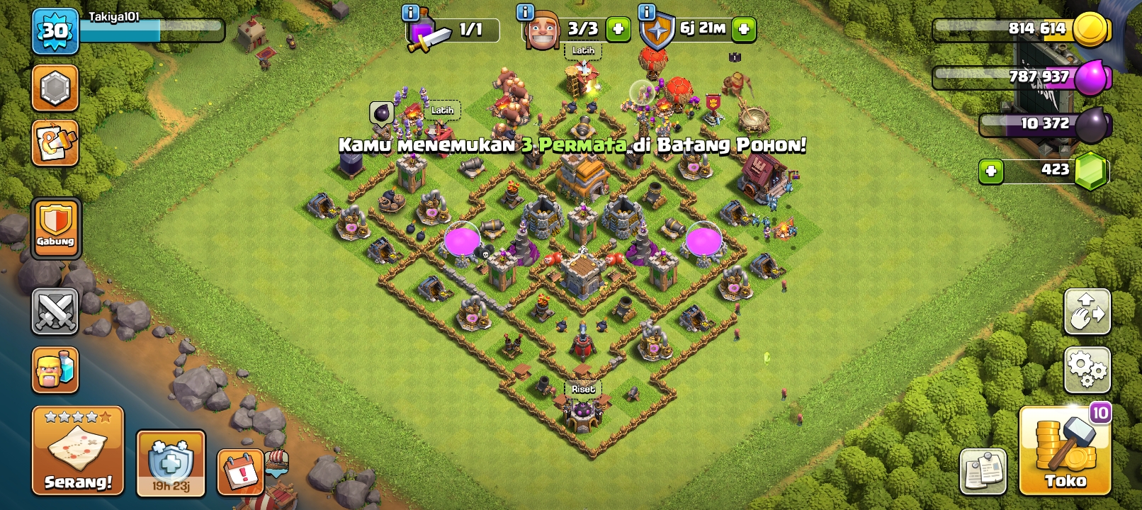 Akun coc Th 7