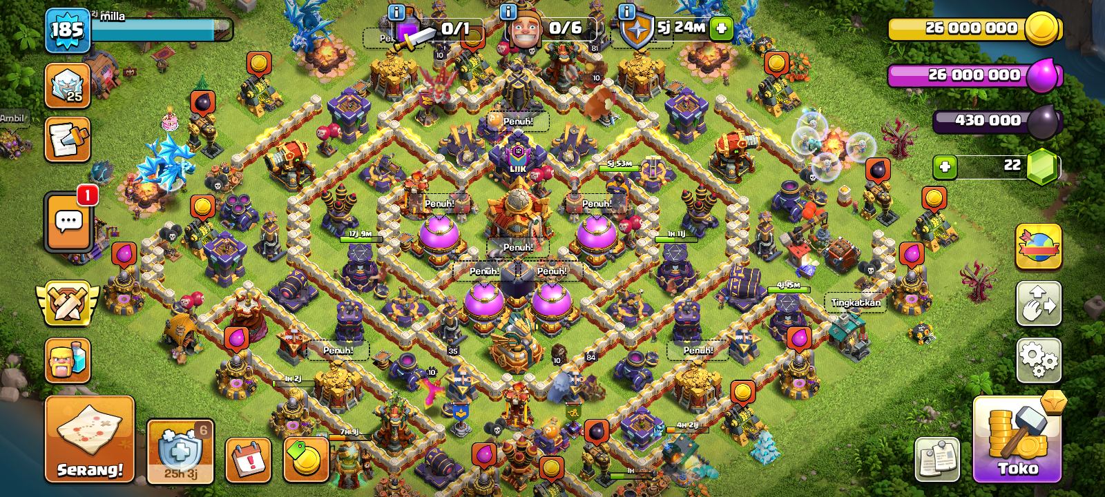 Coc th 16 max