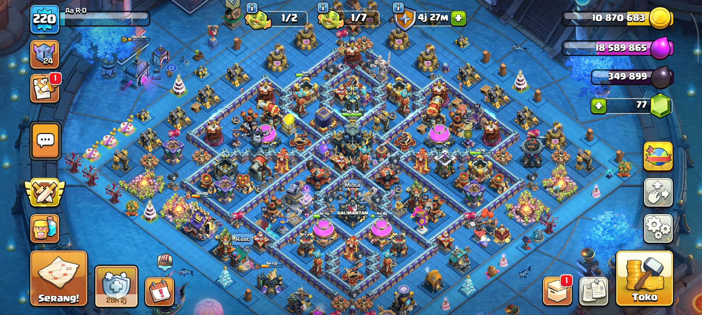 COC town hall 17