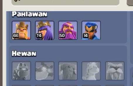 AKUN COC TH 13 SEMI