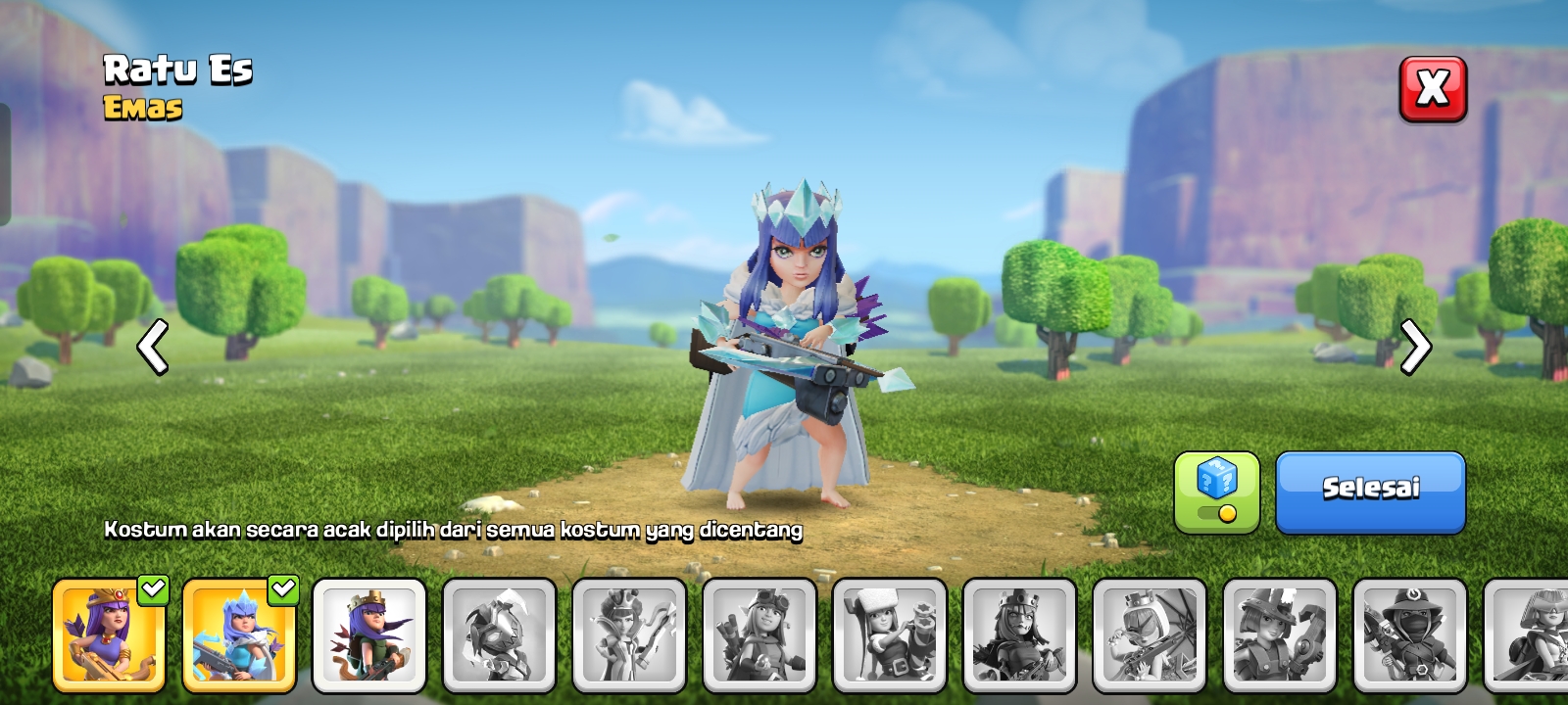 Akun coc semi max